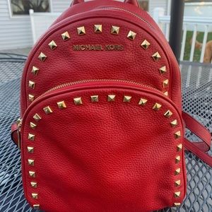 Michael Kors Leather Backpack